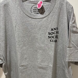 Anti Social Social Club Heather Gray Tee